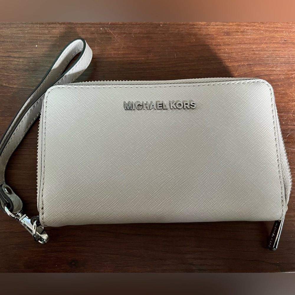 Grey Michael Kors Wallet